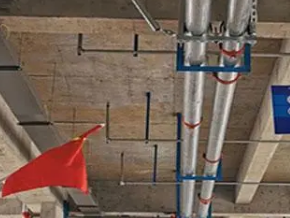 策勒管廊支架的安装方法